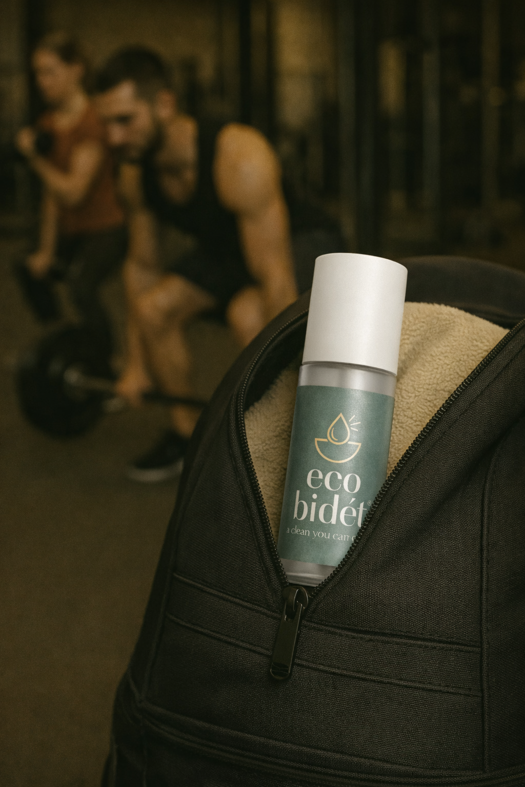 eco bidét® Portable Bidet Spray – TSA-Size Approved 3.2 oz Refillable Bottle